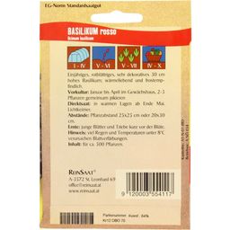ReinSaat Red Basil - 1 Pkg