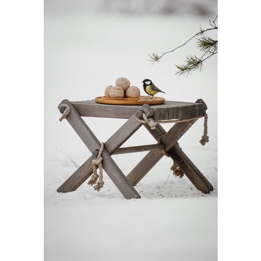 Ecofurn Lilli Table - Birch - White Lacquered 