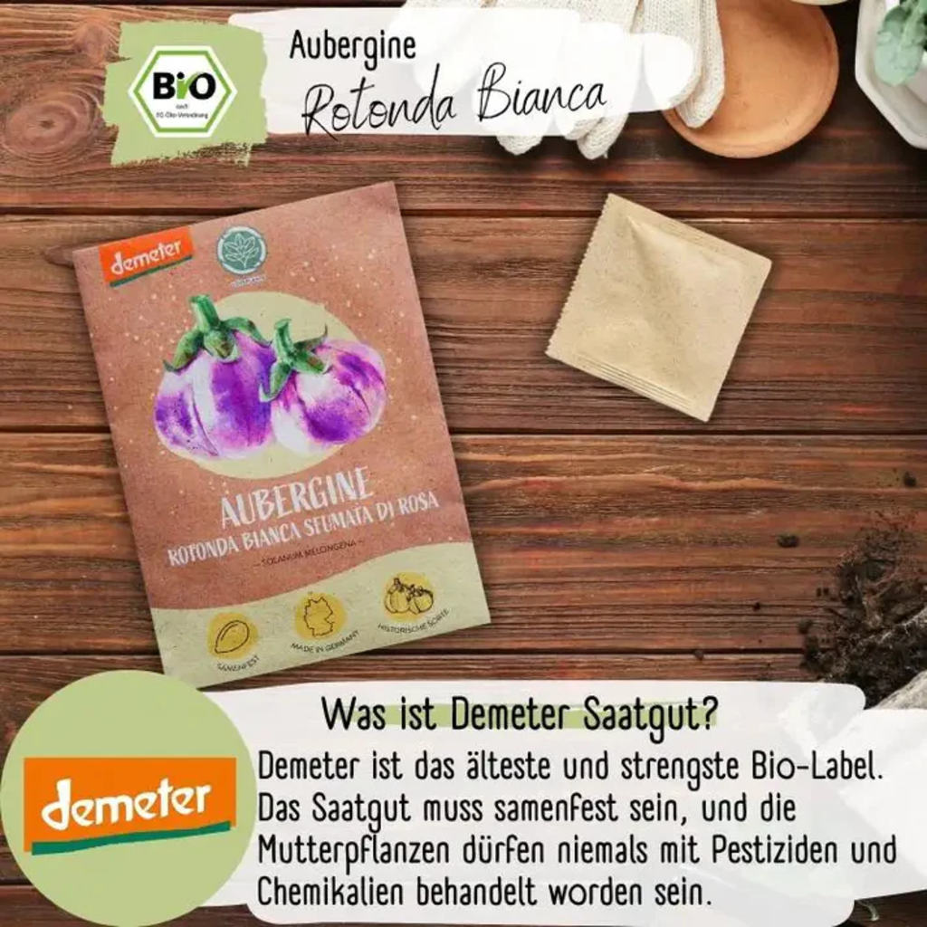 Loveplants Organic Aubergine 