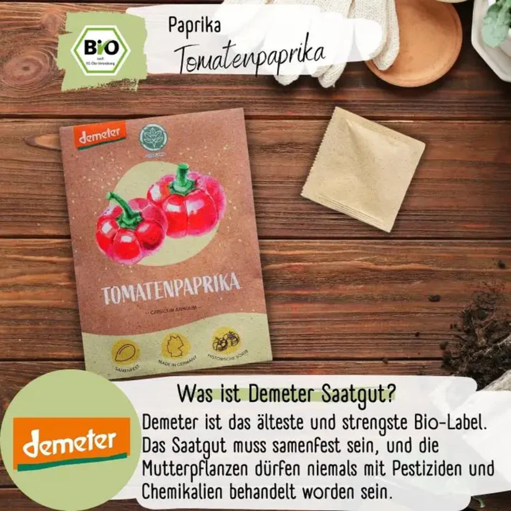 LOVEPLANTS Bio Tomatenpaprika - 1 Pkg