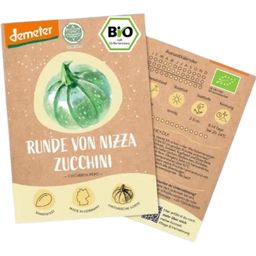 Loveplants Organic Zucchini "Runde von Nizza"