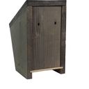 Ecofurn LITTLE FRIENDS Birdhouse - Oiled Grey