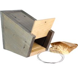 Ecofurn LITTLE FRIENDS Birdhouse - Oiled Grey