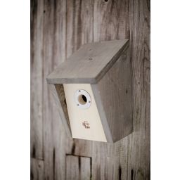 Ecofurn LITTLE FRIENDS Birdhouse - Oiled Grey