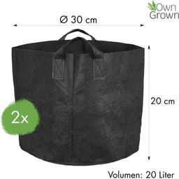 Own Grown Plant Bag - 4 x 20 L