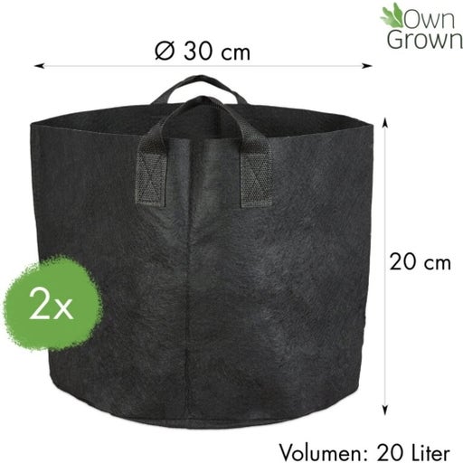Own Grown Plant Bag, 4 x 20 L