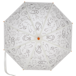 Esschert Design Ombrello da Colorare - Gatti