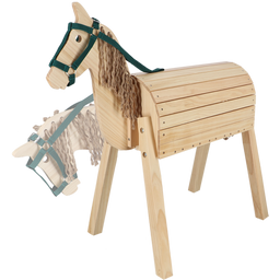Esschert Design Cavallo da Giardino in Legno - 1 pz.