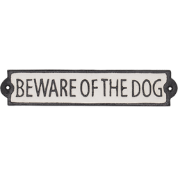 Esschert Design Napis za vrata "beware of the dog"