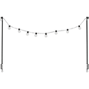 Esschert Design Pinces de Table avec Lumières Solaires - 1 pcs