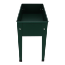 Esschert Design Macetero Elevado Metálico Verde S - 1 pieza