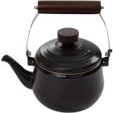 Barebones Enamelware Teapot - "Charcoal"