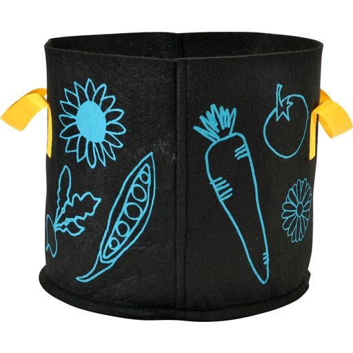 Jim-Gem Pflanzsack "Planter's Choice" - Rund, Robustes Vinyl (30,5 X 38,1 Cm)