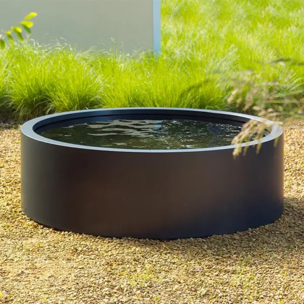 Vasca Per Uccelli Da Giardino XTDMJ - Stile Vintage In Metallo - Diametro 25,5 Cm - Autoportante Con Palo A 4 Rebbi - Bronzo