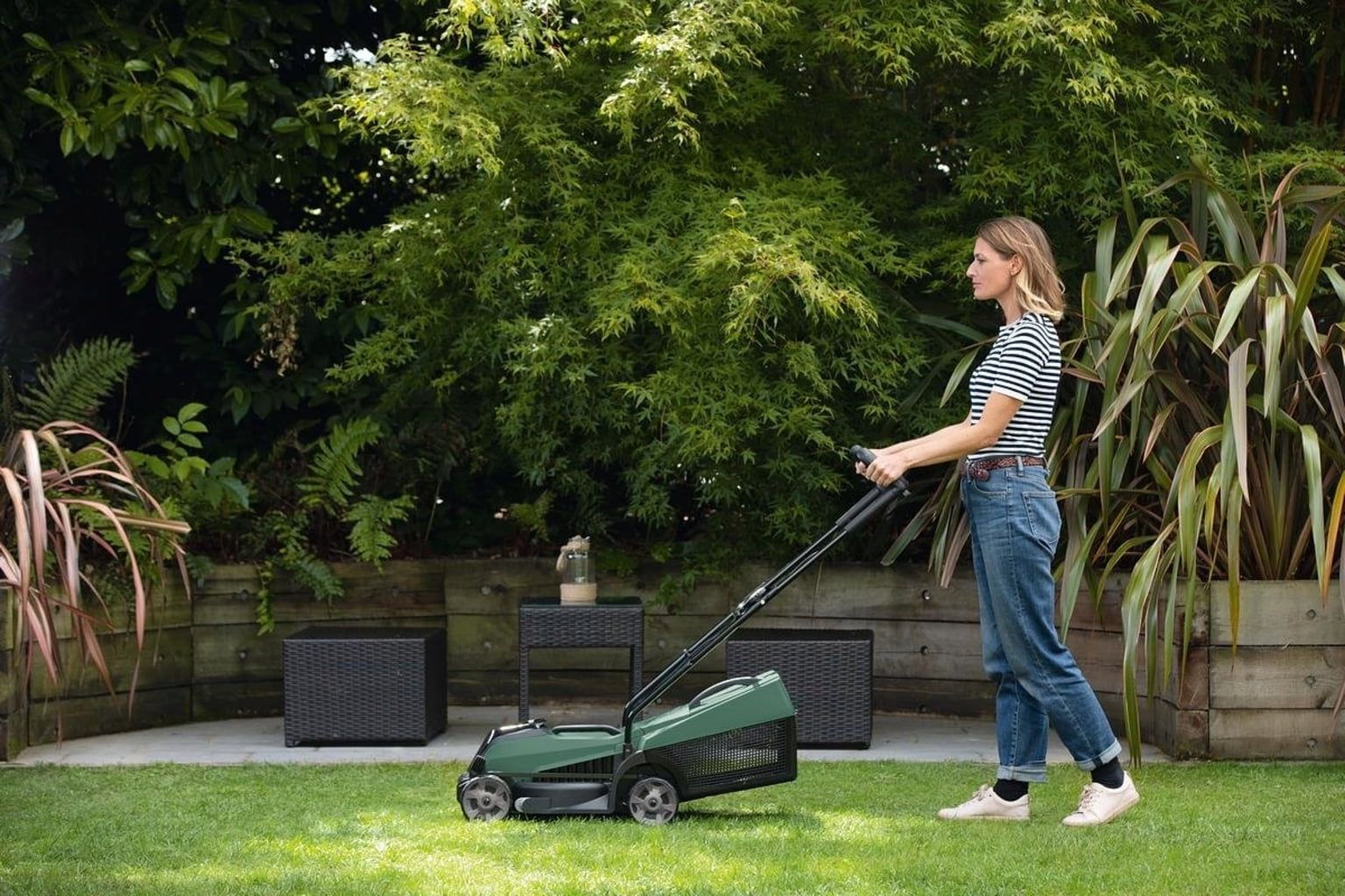 Bosch CityMower 18 Cordless Lawnmower Bloomling International