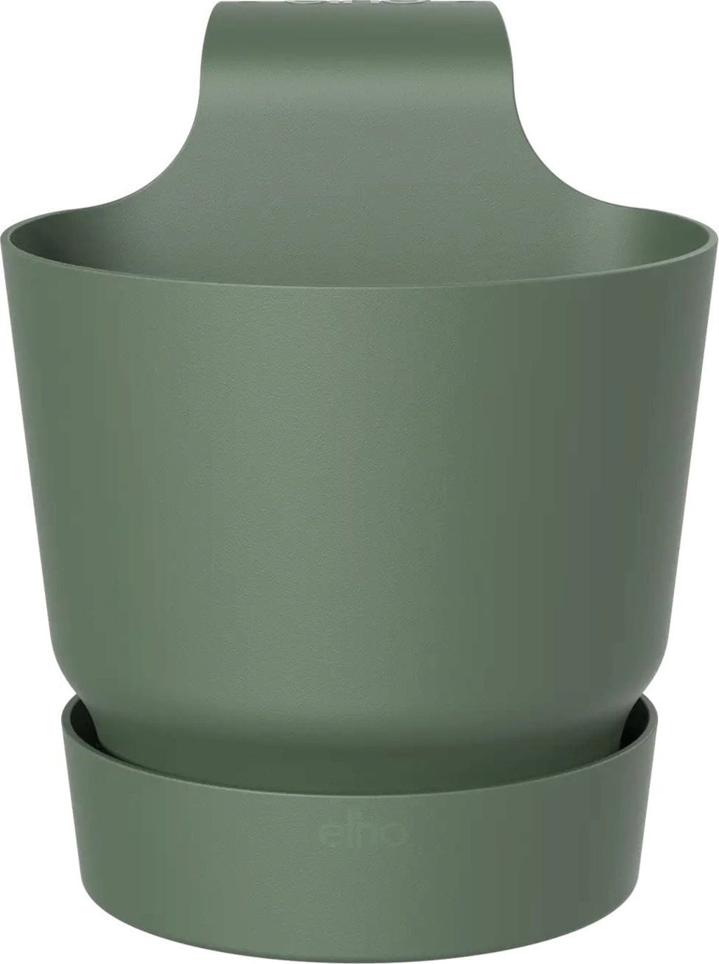 Elho 24cm Leaf Green Greenville Hanging Basket Planter