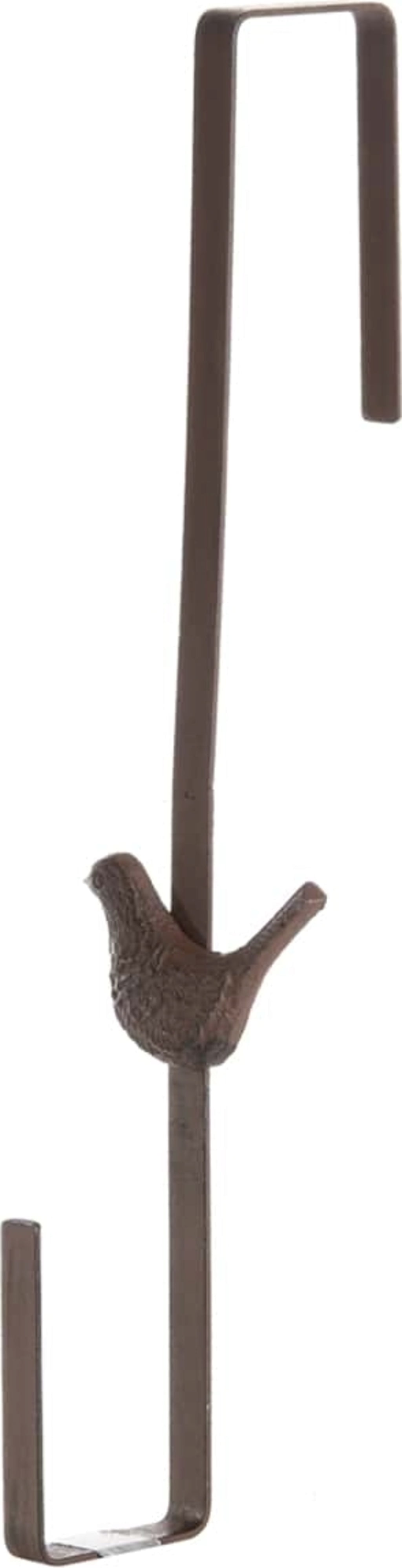 LIZEALUCKY Gancio Per Ghirlande Retrattile Per Porta – Da 38 A 60 Cm, Regolabile, Senza Perforazione, Adatto A Porte Fino A 5,7 Cm, Per Decorazioni Autunno, Halloween, Natale