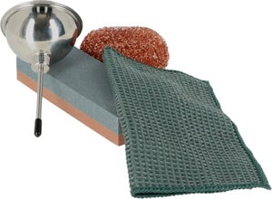 Râteau De Jardin Fixe En Acier TEKLiNe - 22 Dents, Largeur 40 Cm, Pour Feuilles, Cailloux, Terre, Manche Non Inclus