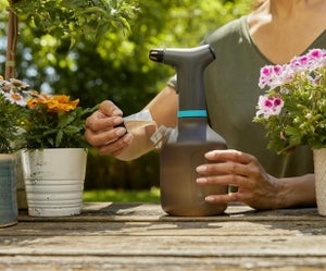 Arroseur Circulaire Gardena Sur Piquet - Pour Petites Surfaces Jusqu'à 80 M², Jet Doux