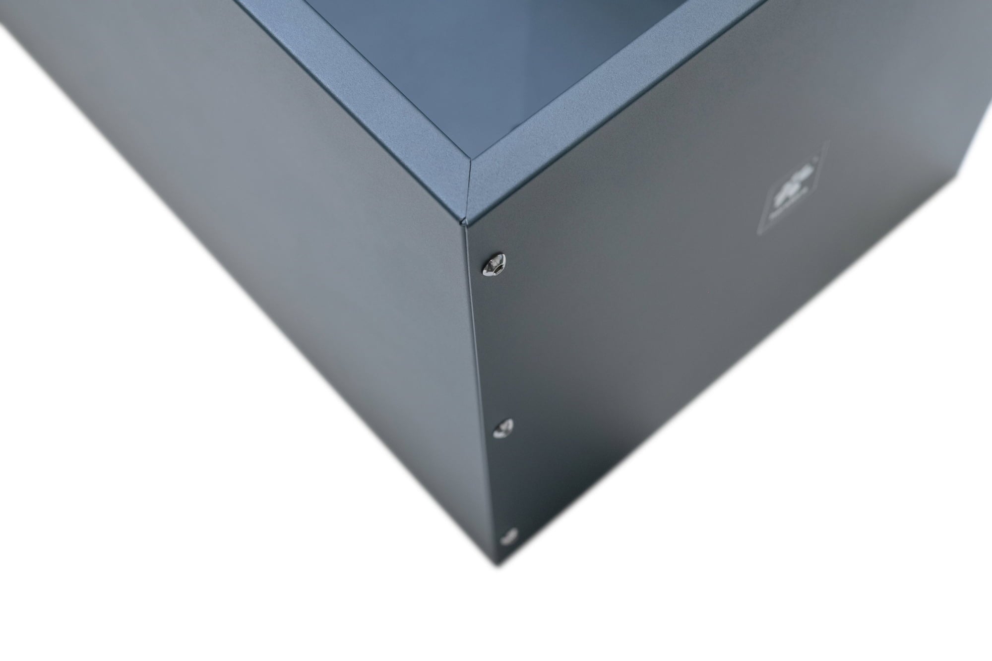 Herstera 09707 Fioriera In Plastica Grigio Tortora - 80x17x15 Cm, Per Interni Ed Esterni, Vaso Rettangolare