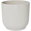 elho Cache-Pot VIBES FOLD Rond - 25 cm - Blanc soie